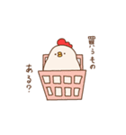 働くにわとり母さんのスタンプ（個別スタンプ：13）