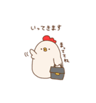 働くにわとり母さんのスタンプ（個別スタンプ：21）