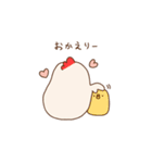 働くにわとり母さんのスタンプ（個別スタンプ：24）
