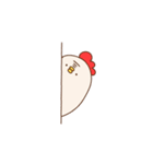 働くにわとり母さんのスタンプ（個別スタンプ：28）
