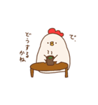 働くにわとり母さんのスタンプ（個別スタンプ：36）