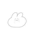 うさちゃんのかお（個別スタンプ：9）