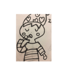 ゆらバブ（個別スタンプ：3）
