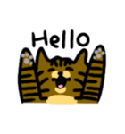 キジトラ猫 by パセリ（個別スタンプ：5）