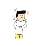 角刈りの かっくん（個別スタンプ：36）
