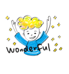 使える！ゆるふわ！ほのまろ君（個別スタンプ：1）