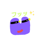 カラフルなかえる（個別スタンプ：34）