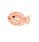 幼稚園みたいな17歳の絵（個別スタンプ：4）