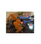 幸運の黄色いカエル yellow Frog（個別スタンプ：4）