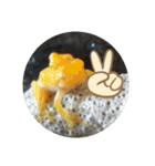 幸運の黄色いカエル yellow Frog（個別スタンプ：10）