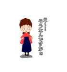 大正女学生（個別スタンプ：3）