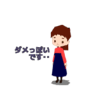 大正女学生（個別スタンプ：5）