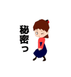 大正女学生（個別スタンプ：10）