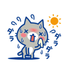 ねこの缶詰め【夏】（個別スタンプ：18）