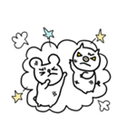 くま＆ぶた 仲良しスタンプ（個別スタンプ：31）