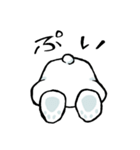 しろいくま。（個別スタンプ：6）