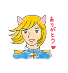 金髪ネコ王子（個別スタンプ：3）