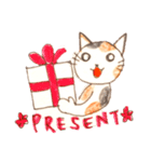 我が家のらくがき猫（個別スタンプ：1）