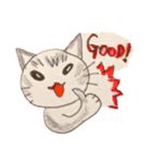 我が家のらくがき猫（個別スタンプ：2）