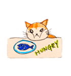我が家のらくがき猫（個別スタンプ：4）