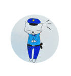 警察貓（個別スタンプ：16）