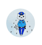 警察貓（個別スタンプ：21）