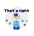 警察貓（個別スタンプ：22）