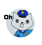 警察貓（個別スタンプ：23）