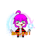 ユラクアちゃん（個別スタンプ：4）