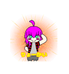 ユラクアちゃん（個別スタンプ：5）