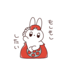 貴様に遊んで欲しいアバンギャルドうさぎ（個別スタンプ：35）