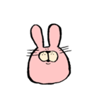 う、うさぎ。（個別スタンプ：1）