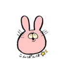 う、うさぎ。（個別スタンプ：4）