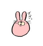 う、うさぎ。（個別スタンプ：6）