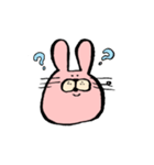 う、うさぎ。（個別スタンプ：13）