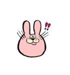 う、うさぎ。（個別スタンプ：14）