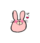う、うさぎ。（個別スタンプ：18）