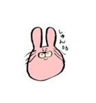 う、うさぎ。（個別スタンプ：24）