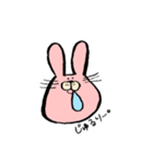 う、うさぎ。（個別スタンプ：39）