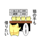 【慣用句】ゆったりしたとらねこ（個別スタンプ：34）