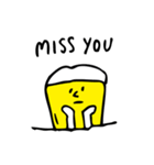 【日常使い編】クラフトビールのキモチ（個別スタンプ：21）