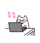 猫か犬か見る人次第（個別スタンプ：22）