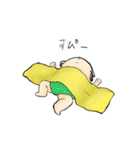生後間もない子のスタンプ（個別スタンプ：19）