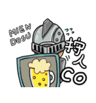 パリピ男の人狼スタンプ（個別スタンプ：23）