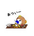 キルトくま3（個別スタンプ：7）