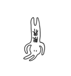 げんかいうさぎ。（個別スタンプ：32）
