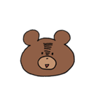 なんでもかぶりたがるクマ（個別スタンプ：12）
