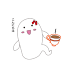 ゆるかわおばけちゃん（個別スタンプ：3）