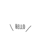 コスメ＆日常吹き出し文字（個別スタンプ：12）