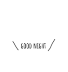 コスメ＆日常吹き出し文字（個別スタンプ：14）
